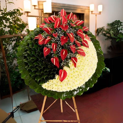 Funeral Wreath to Your Memory